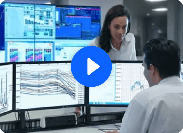 Man looking at screen